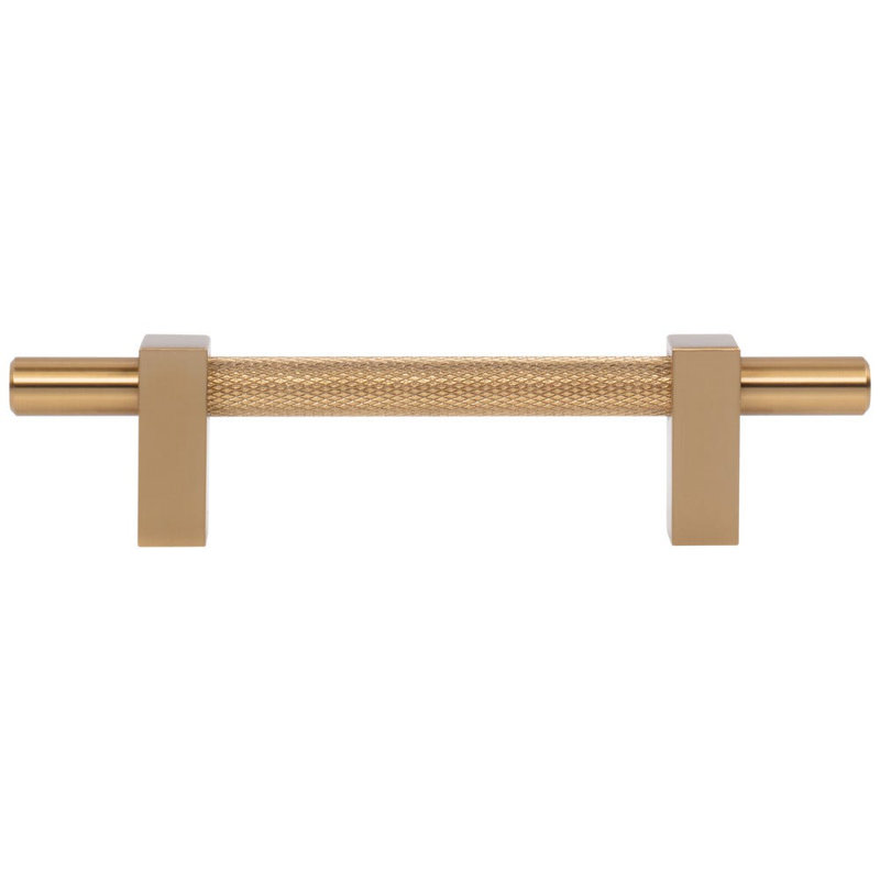 Poignée barre 3 Larkin, Bronze satiné, 3 3/4"