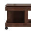 Petite table basse avec roulettes, table d'appoint multifonctionnelle rotative à 360 °, table de bout roulante avec compartiment de rangement, table de chevet mobile pour le salon, la chambre et le mobilier de maison-130829416