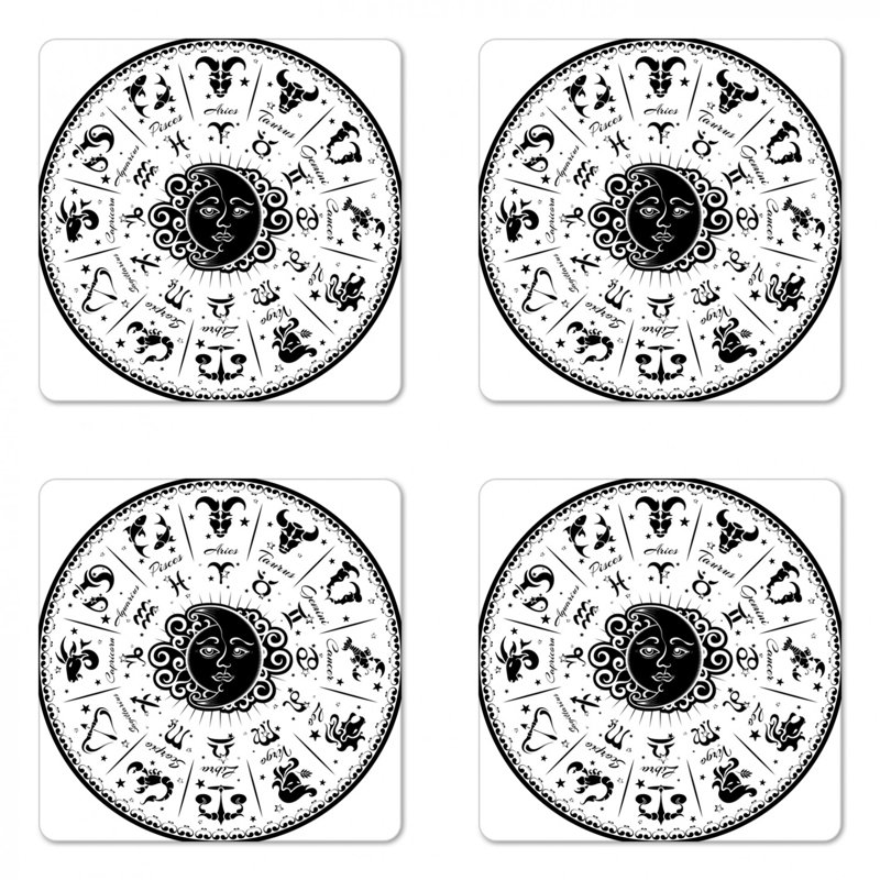 Sous-verre de zodiac