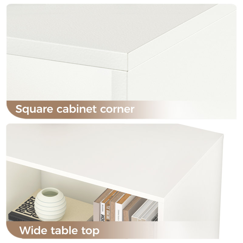 Adavia 6 Cube Bookshelf, Stackable Cubby Storage Organizers