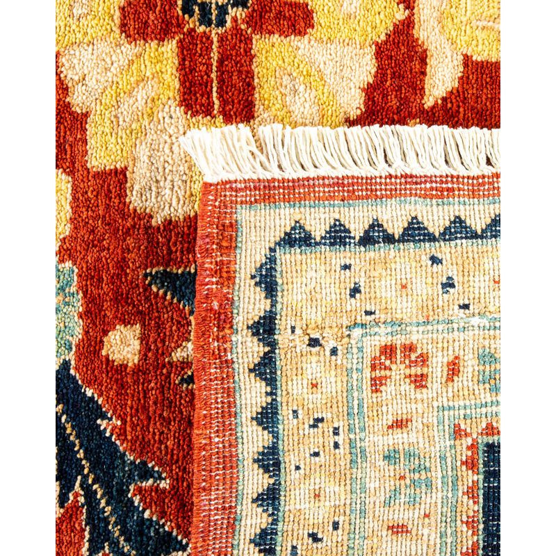 Sachel One-of-a-Kind 8' 10" X 12' 5" Hand Knotted Area Rug