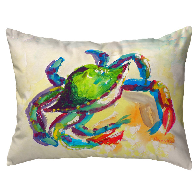  Housse de coussin rectangulaire et insert Crab