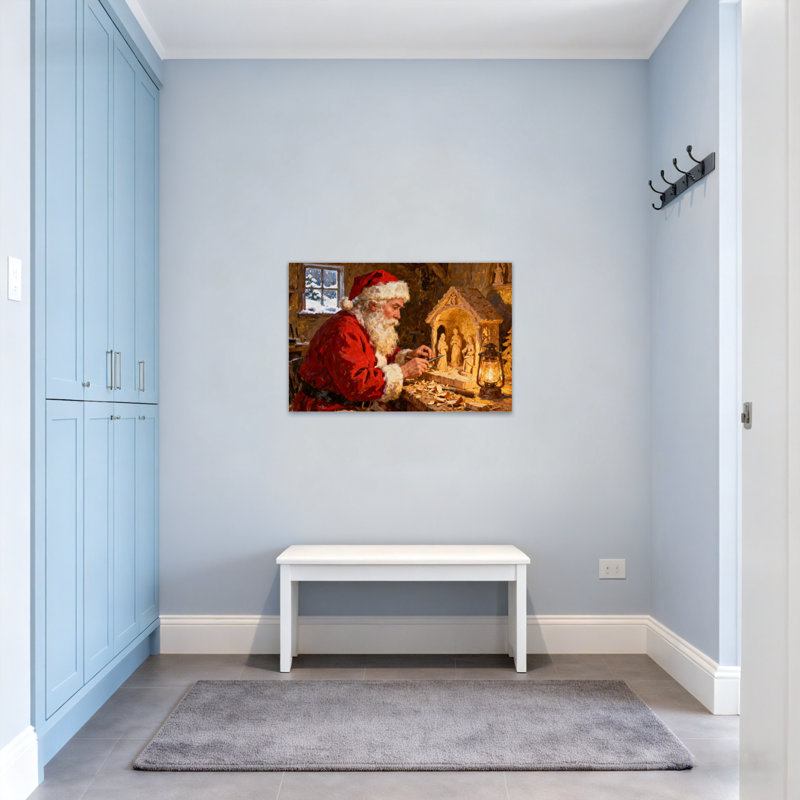 Atelier de Noël sur la crèche de Noël, H 32 po x l 48 po