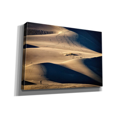 «Eping Graffiti», photographier les dunes, par Rick Berk, art mural sur toile, 26 po x 18 po