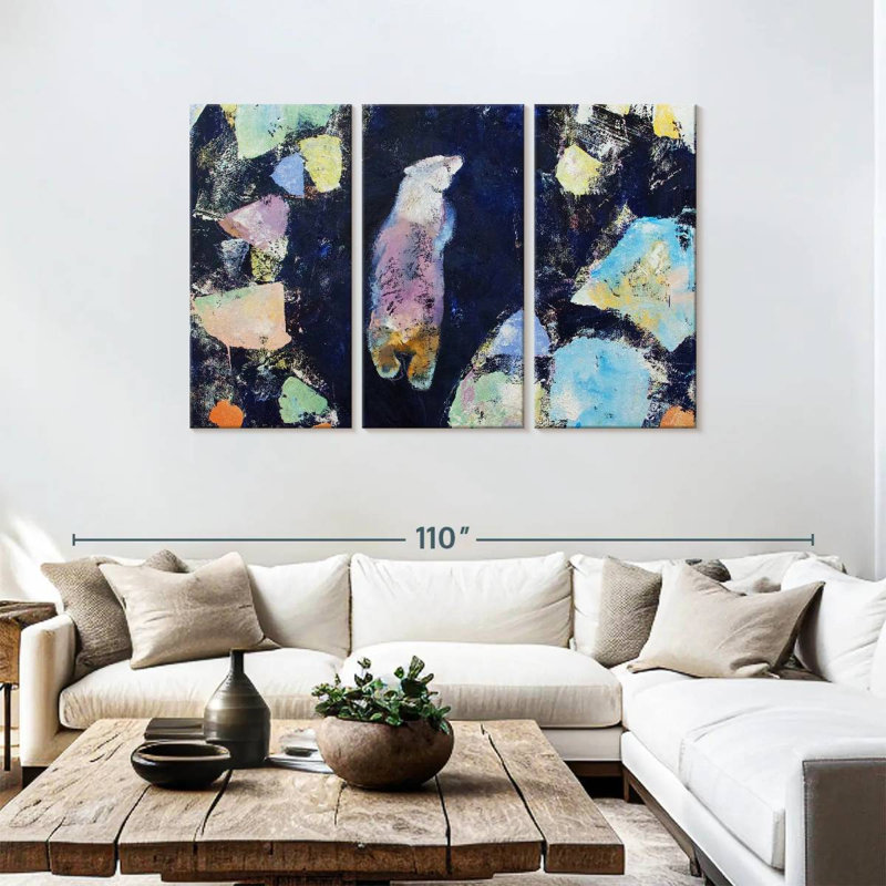 Polar Bear Journey, 48" H x 74" W