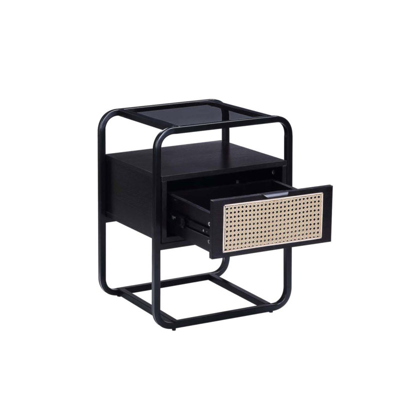Metal Frame Accent Table