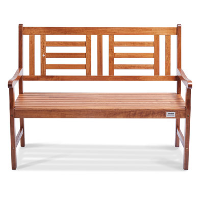 VEVOR Wooden Outdoor Bench 48 inch by VEVOR