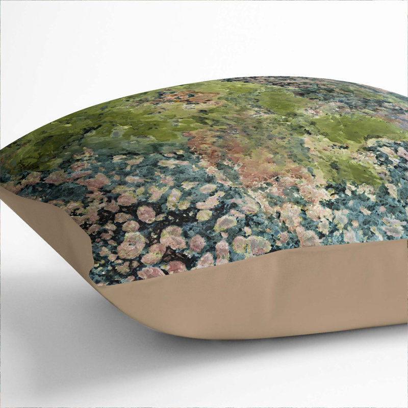 Square Throw Cushion, Stone, 55cm H x 55cm W x 20cm D