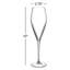 Luigi Bormioli Atelier 9.25 oz Champagne / Cava / Prosecco / Sparkling Wine Glasses