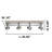 Opalo 4.33'' 4 -Light Fixed Track Track Kit with Dimmable and Adjustable Head