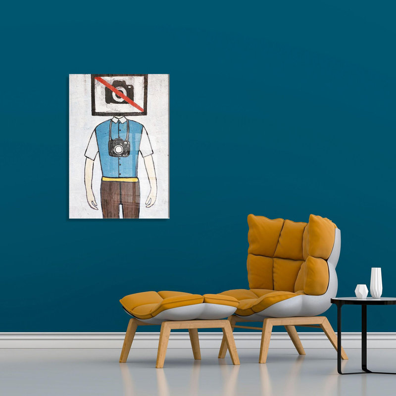 Boze Wall Decor on Tempered Glass, 100cm H x 70cm W