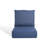 6" Outdoor Cushions For Patio Furniture, 22X24x6 Thick Seat Cushion Set, Fade Resistant Couch Chair Replacement Cushions High Density Deep Wicker Chair Cushion With Removable Cover-1071482747