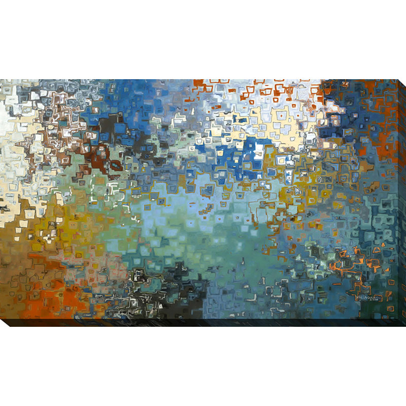 " My Protector " by Mark Lawrence, 24" H x 40" W x 1.5" D, Wrapped Canvas
