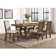 Cicelia 6 - Person Extendable Trestle Dining Set