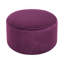 Repose-pieds rond moderne et confortable (SEULEMENT OTTOMAN)-1299754828