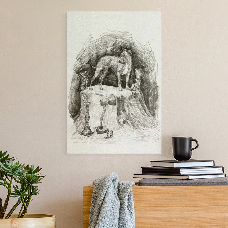 A Gentleman V -Canvas Print Only - NOT FRAMED