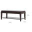 Table basse à plateau relevable avec rangement Amalburga