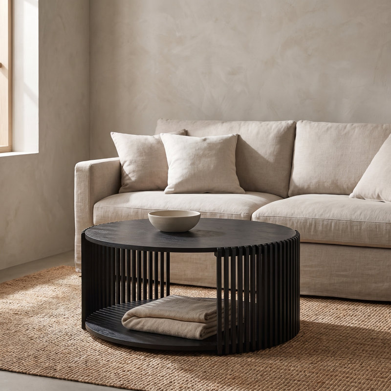 Table basse Estie, Noir