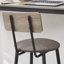 Ensemble de table de bar avec 2 tabourets de bar Siège souple avec dossier-449061458-449061469