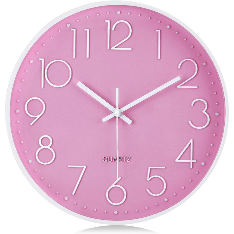 Wall Clock, Pink