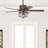 52" 5 - Blade Standard Ceiling Fan with Lights and Pull Chains-75321945