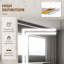 Armoire à pharmacie lumineuse avec miroir, miroir de salle de bain mural avec rangement, armoire de salle de bain murale avec charge USB, lumières 3 couleurs et tablette réglable, ultrabrillante