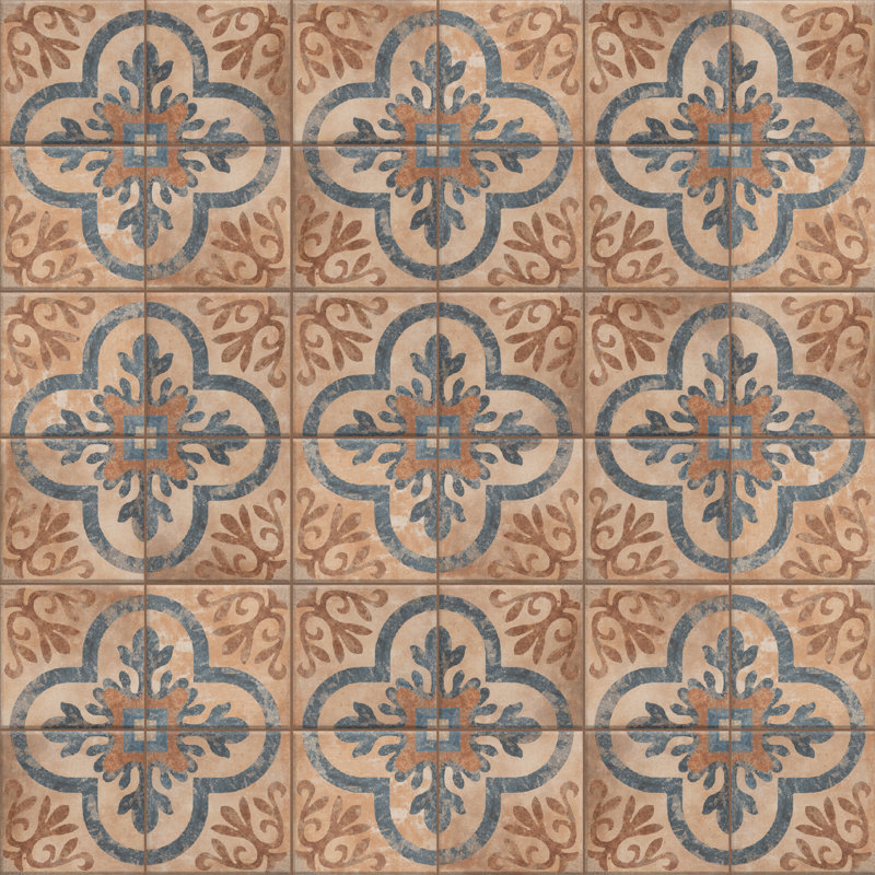 Americana Newton 9" x 9" Porcelain Wall & Floor Tile
