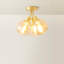 Dejuane Glass Semi Flush Mount-151906091-151906088