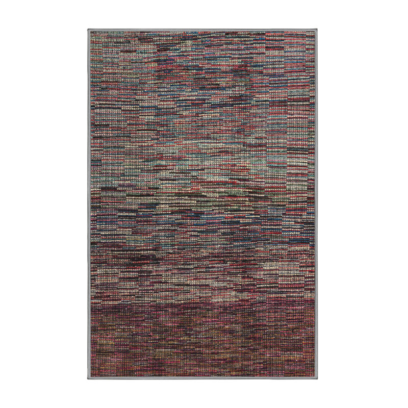 Abstract Indoor Rug, Rectangle 4' x 6'