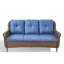 Canapé d'extérieur avec coussins avec coussins 69 po Rayla-2117320570