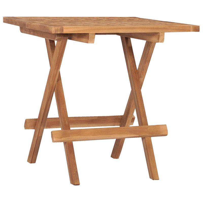 Adlington Square Folding Outdoor Bistro Table , 50cm cm W 50cm cm D
