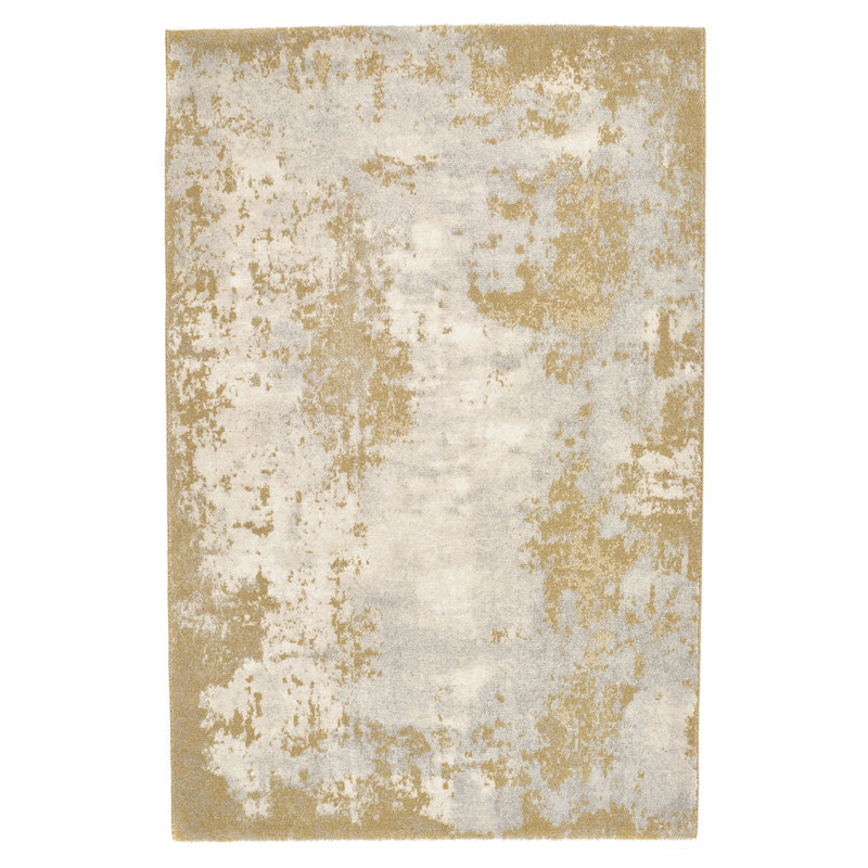 Ambarvale Abstract Wool Area Rug, Rectangle 80 x 140cm