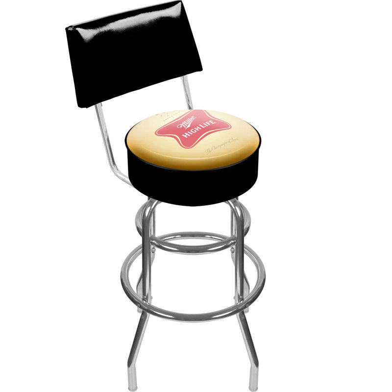 Swivel Upholstered Counter Stool