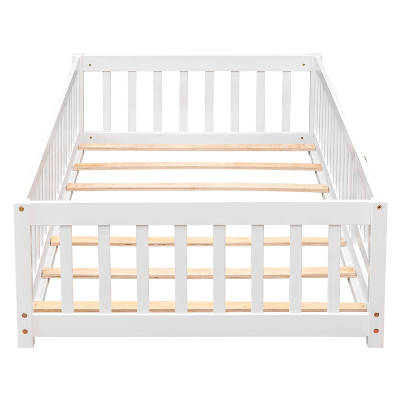 Lits pour enfants Frostia, Simple (l 79,5 po x P 41,8 po x H 17,5 po), Blanc