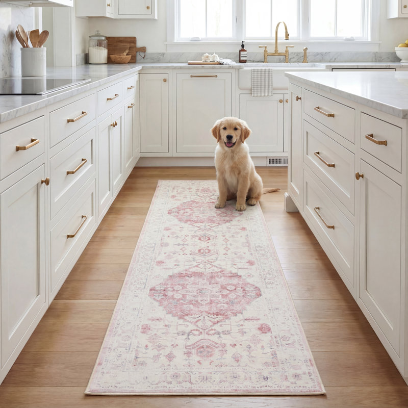 Tucson Performance Machine Washable Oriental Rug, Runner 2'6" x 8'