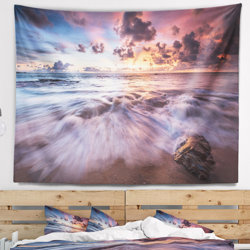 Polyester Tapestry, 78" H x 92" W