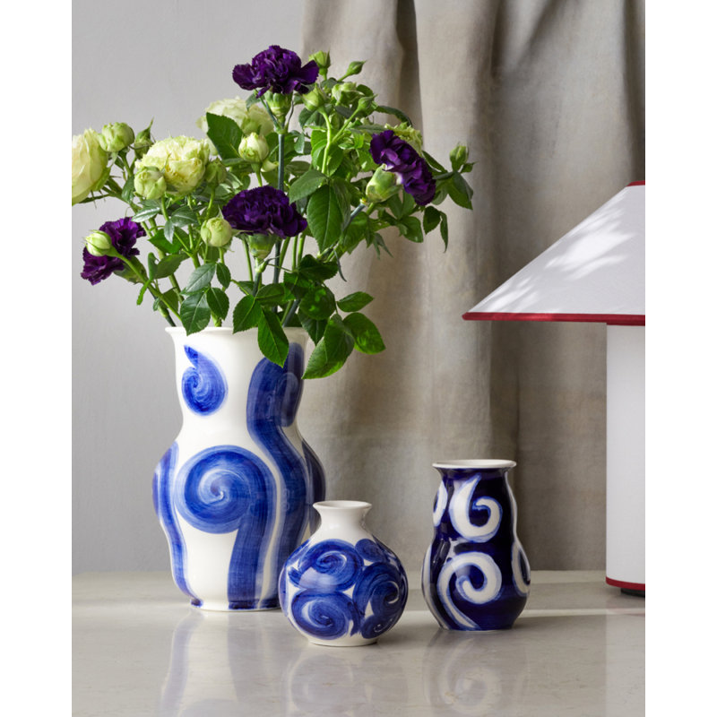 Tulle Earthenware Table Vase