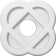 Charlotte Architectural Grade PVC Contemporary Ceiling Medallion 3" Inside Diameter