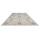 Oushak Collection, Transitional One-of-a-Kind Rectangle 9'11" X 13'10" Hand Knotted Area Rug