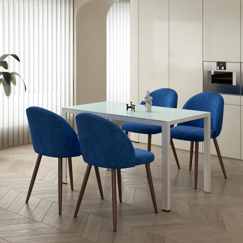 Ensemble repas pour 4 personnes Havener, Vert/blanc