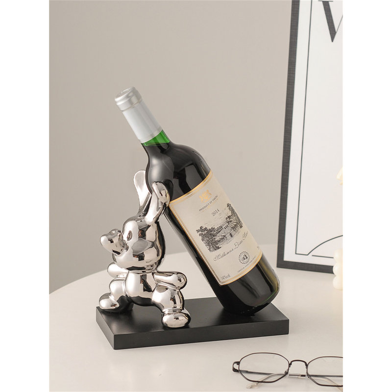 Support à vin créatif, Argent