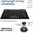 ABBA Black Natural Gas 5 Burner Cooktop