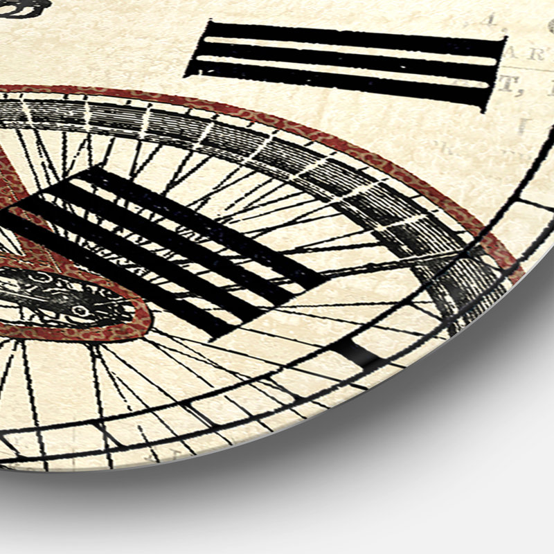 Horloge murale surdimensionnée, Moyen