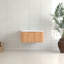 Meuble-lavabo flottant mural avec lavabo en céramique 30 po Lucretia