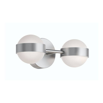 1673ED417B5A4BD69034A910845DA537 Verona 14" LED Vanity, 27/30/35/40/50k, Satin Nickel