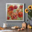 Poppy Party - Peinture sur toile encadrée-179822689-179822688