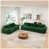 Velours côtelé vert