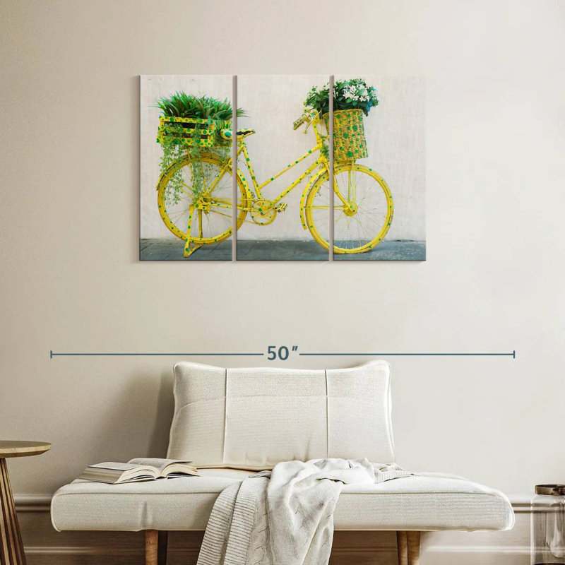 Bicycle Garden, 24" H x 38" W