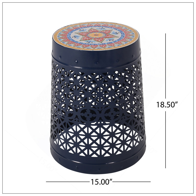 Table d'appoint CRANBROOK, Bleu très foncé