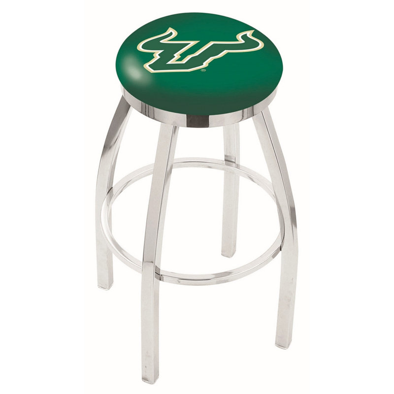 NCAA Swivel Counter and Bar Stool, South Florida, "Bar Stool (30" Seat Height)"